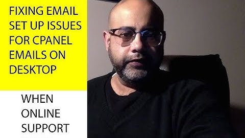 Fixing Email Setup Issues For Cpanel POP3 Emails On Desktops