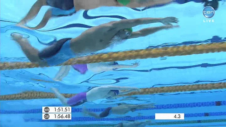 200m Butterfly final with Mitch Pratt from Casey T...