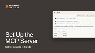 Set Up the Timextender MCP Server