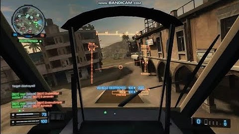 Gulf Of Oman | MI-28 Havoc Anti-Tank | Solo TV Guided Missile Gameplay | #battlefield 2