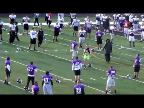 Mount Union Halloween Football Practice 10/29/2015