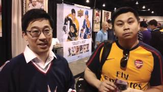 Upper Deck Fills Redemptions Live at Trading Card Show