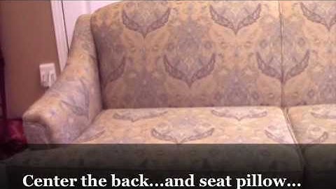 Learn How to Upholster - Match your patterns!
