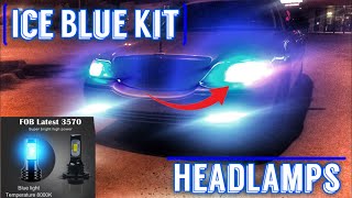 LED ICE Blue Headlight Kit | Install + Drive | 2003 Lincoln Town Car