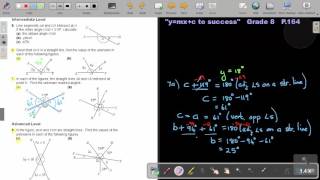 8.4 Mixed examples of angles - Chapter 8 - part 4