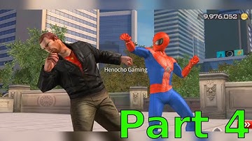 The Amazing Spider-Man 2 Gameplay (Android iOS) - Part 4 | Offline Mobile Open World Games