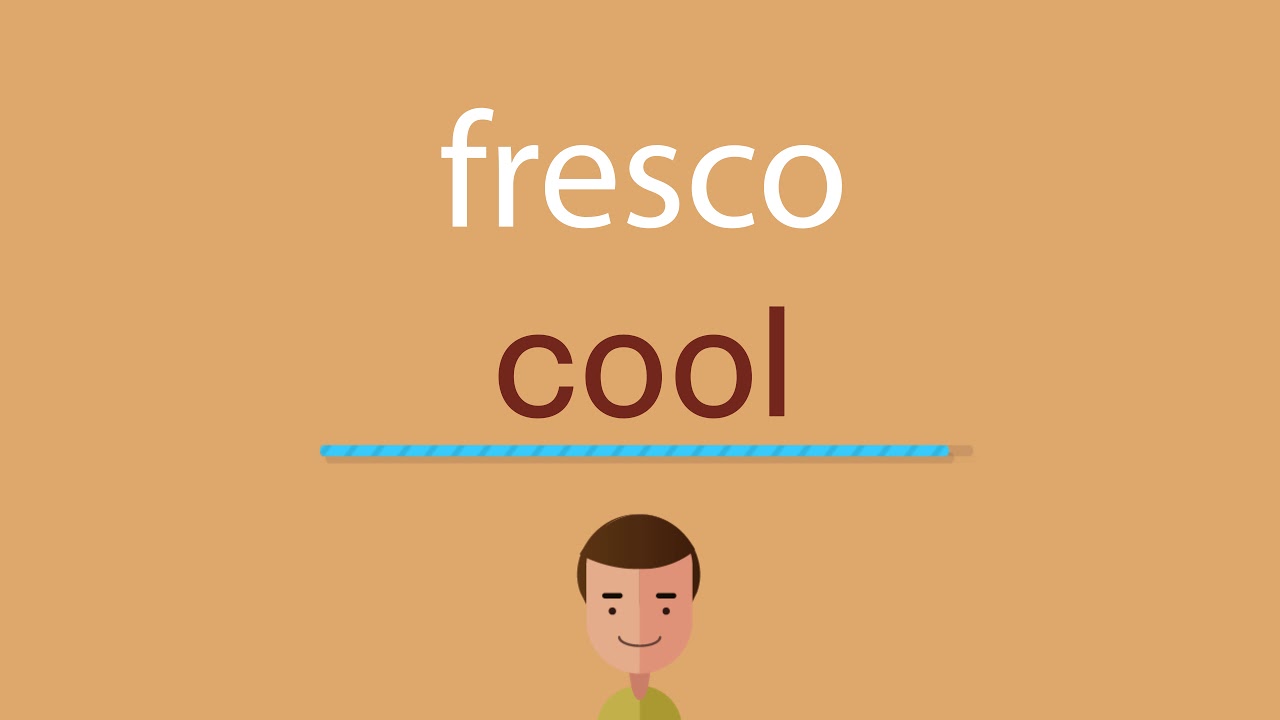 C mo Se Dice Fresco En Ingl s YouTube C mo Se Dice Fresco En Ingl s YouTube