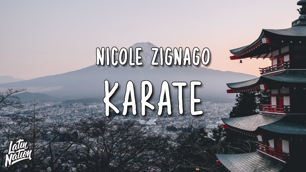 Watch Nicole Zignago - KARATE (Lyrics/Letra) on YouTube Watch Nicole Zignago - KARATE (Lyrics/Letra) on YouTube