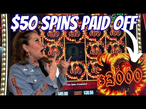 INSANE $50 SPINS PAID OFF ON PHOENIX LINK CONFUCIUS SAYS!