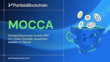 MOCCA - MPC On-Chain Custody Advanced product announcement in Davos
