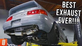 Turning a $500 Toyota MR2 into a $20,000 Toyota MR2 (Part 11) GReddy Evolution GT Exhaust - 10118303