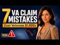VA Claim Mistakes That Cost Veterans Thousands (2026)