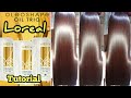 Technique And Tips On How To Use LOREAL For Rebonding/Hair Straightening/Step By Step Process