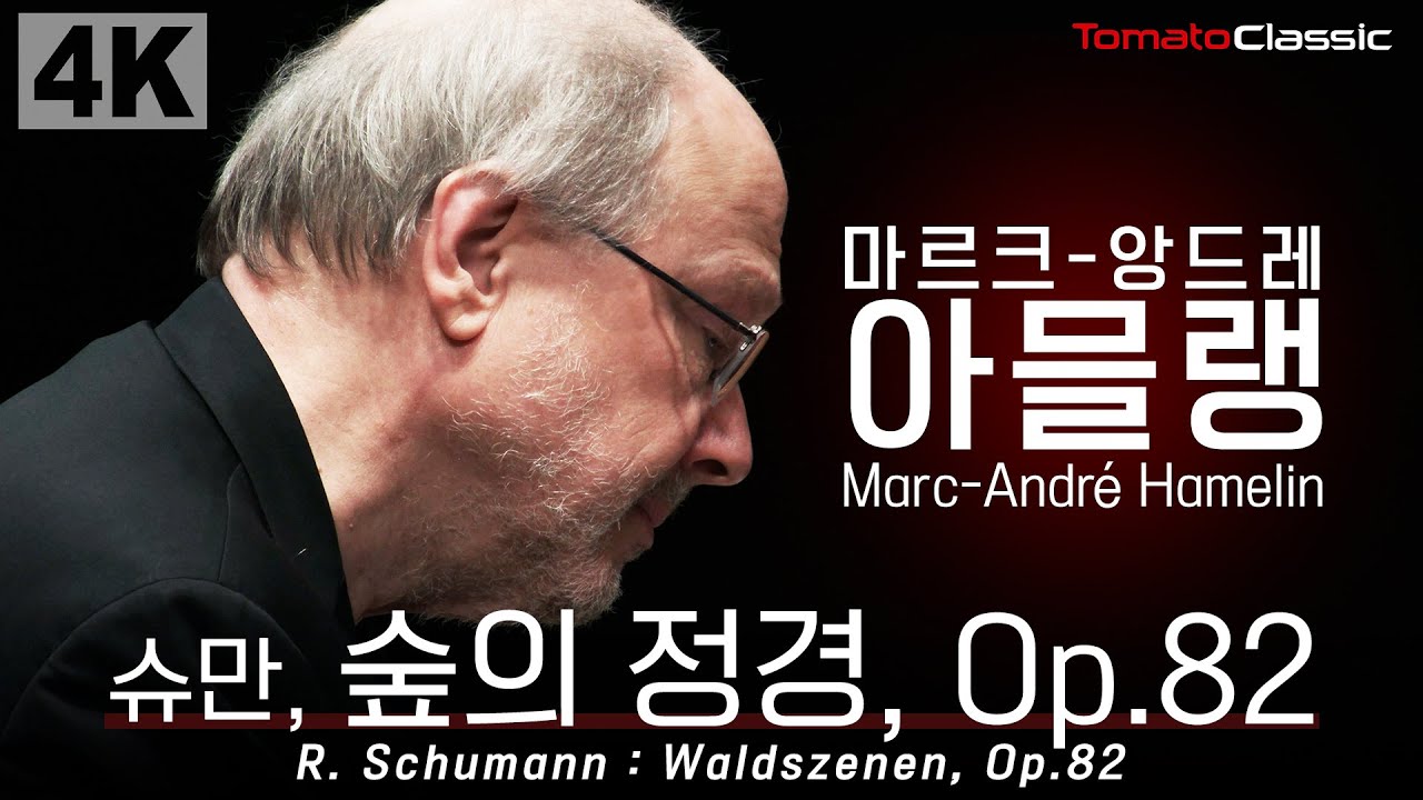 [4K] 마르크-앙드레 아믈랭 (Marc-André Hamelin) :: 슈만 - 숲의 정경, Op.82 :: R. Schumann - Waldszenen, Op.82