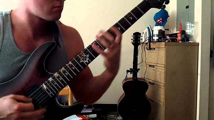 Guitar player Nathanael Pugh