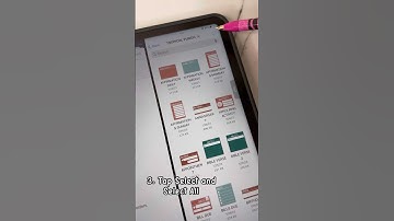 Goodnotes Tip 👀 Import Bulk Stickers #goodnotes #ipad #tutorials #howto