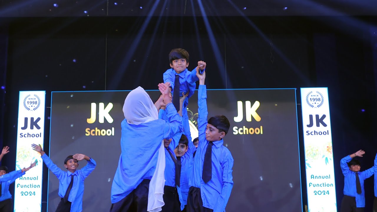 JK SCHOOL | Annual Function 2024 | Funny Dance - YouTube