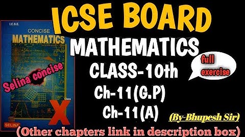 ch-11 | G.P | ex-11(a) ||.   NEW LECTURE LINK  GIVEN IN DESCRIPTION BOX