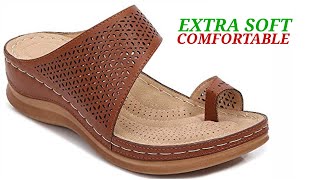 2024 Light Weight & Easy To Wear Footwear Designs | Sandal Chappal Slippers Pump Shoes