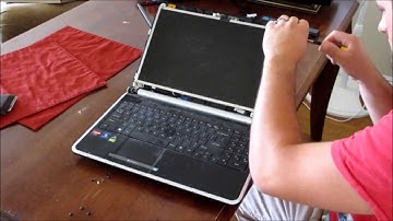 Laptop screen replacement / How to replace laptop screen Gateway NV series MS2285