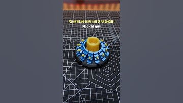 Amazing 3d printed gyroscope! #3dprinting #3dprint #foryou #fyp