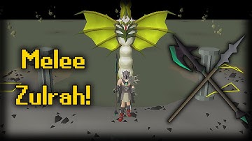 Melee Zulrah! This is fun af!🔥