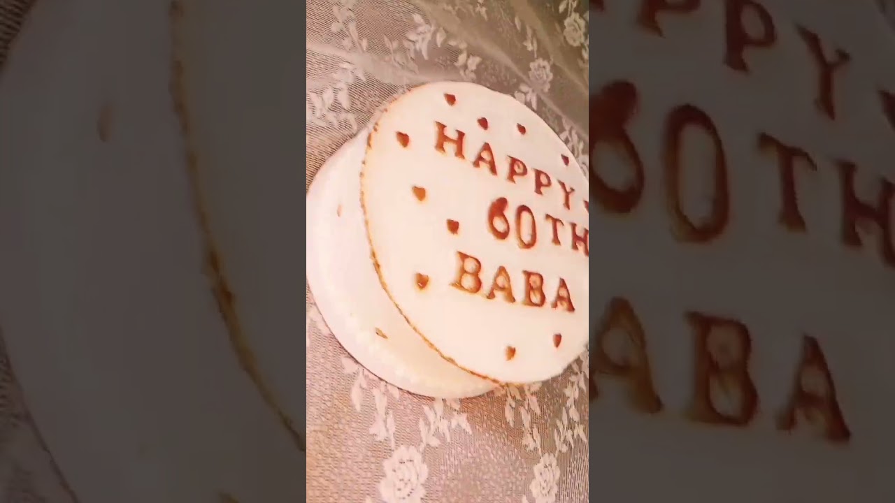 Father 60th cake 😱