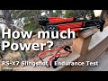 RS-X7 Slingshot | Power and Endurance Testing (1000+ rounds)