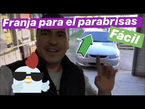 Como POLARIZAR una FRANJA SUPERIOR en el PARABRISAS | Proyecto COMMODORO MOD 1