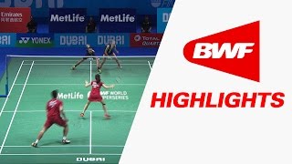 Dubai World Superseries Finals 2016 | Badminton SF1 – Highlights