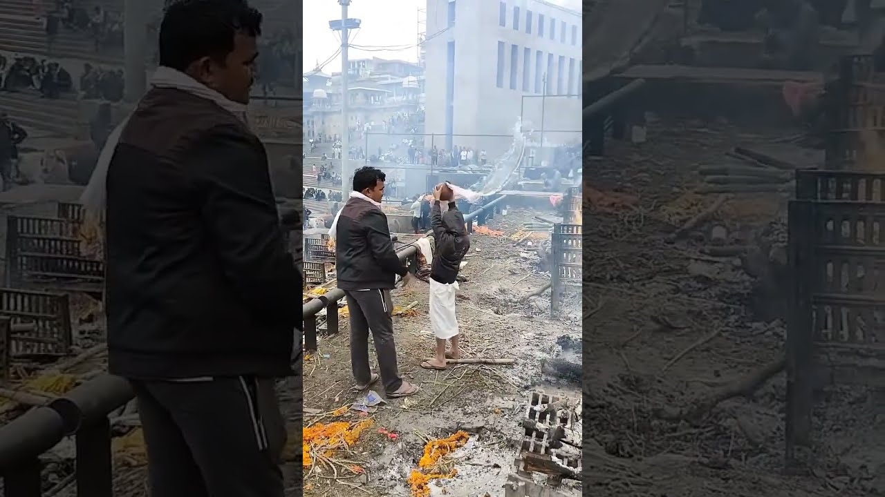  Vlog Fire Mankarnikaghat Varanasi Kashi