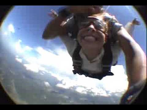 Christy Young Sky Diving!