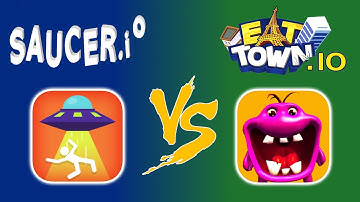 Eat Town.io vs. Saucer.io | Which Is The Better Game?