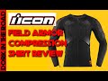 Icon Field Armor Compression Shirt Review: Fantastic Armor for Under Your Jersey or Jacket