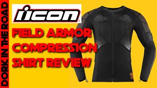 Icon Field Armor Compression Shirt Review: Fantastic Armor for Under Your Jersey or Jacket