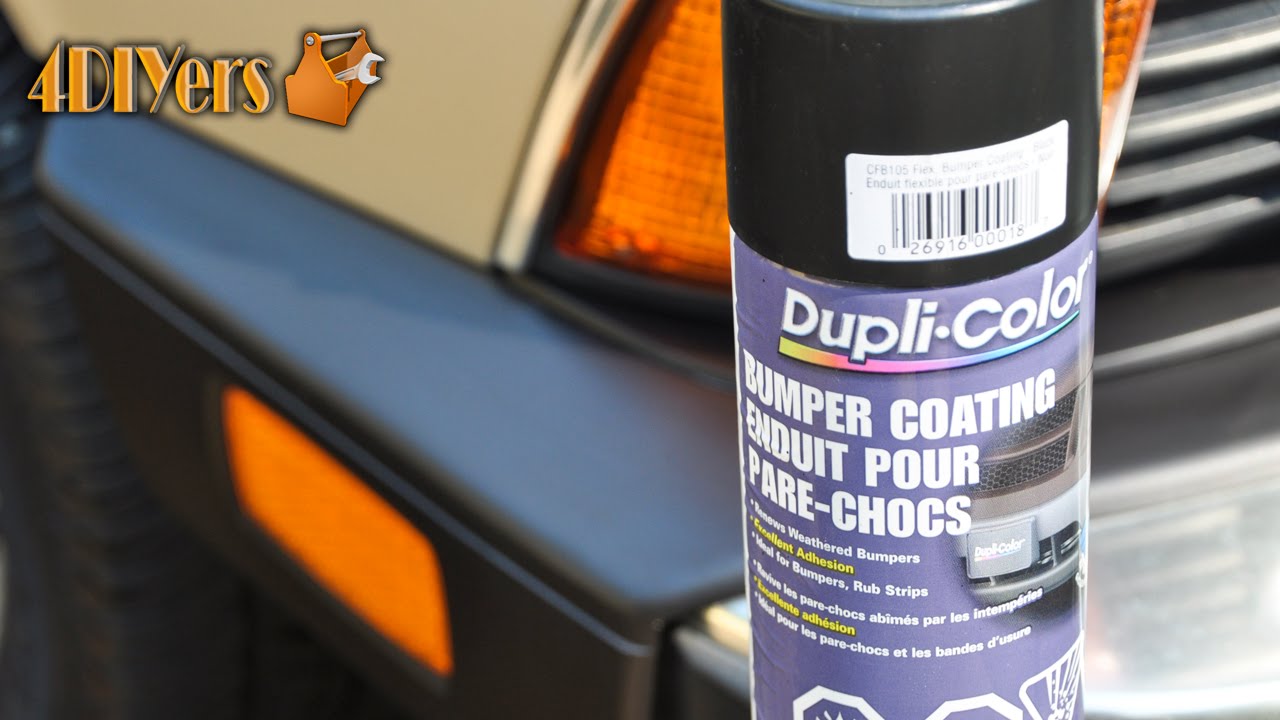 Review: Dupli Color Bumper Coating - YouTube