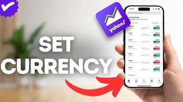How To Set Currency On YahooFinance?
