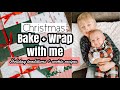 DAY IN THE LIFE MOM OF 4 | CHRISTMAS BAKE + WRAP WITH ME