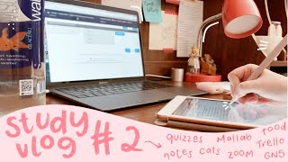 Study Vlog #2: Taking notes with the iPad and checking off my to do list. 👩‍💻