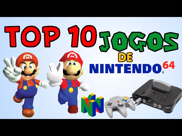 Os 10 jogos da Nintendo 64 que tens mesmo de jogar