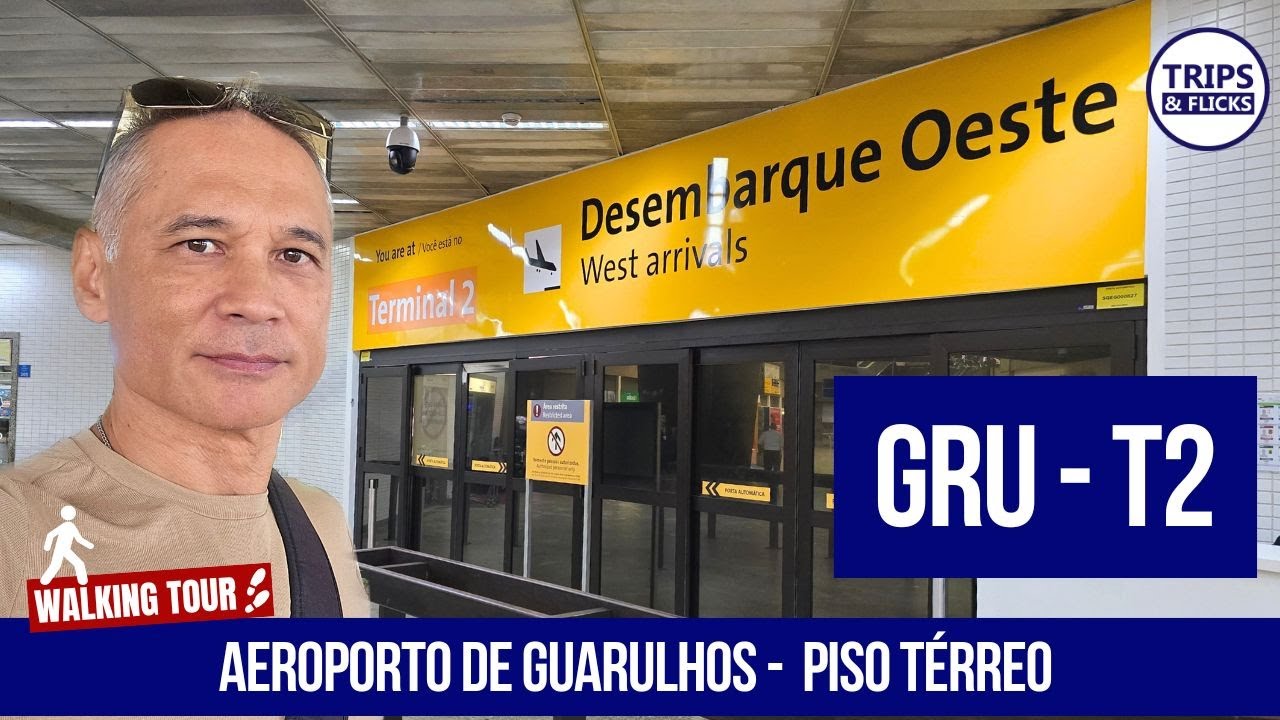 🛫🛍️ GRU T2 – Térreo: Supermercado, Hotel e Rodoviária... Um Mundo de Serviços em Um Só Lugar!