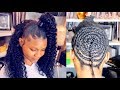 How to do half down sew in weave half up ponytail