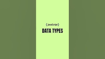 Data types in JavaScript #javascipt #coding #javacript