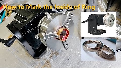 EZCAD2 Free Tutorial How to Mark the Inside of Ring Bracelet