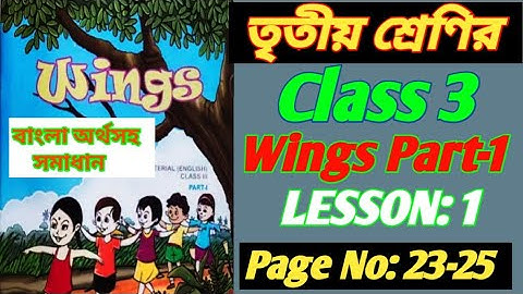 class 3 wings part 1 lesson 1 page 23 to 25/class 3 wings part 1 page 23-25/class 3 wings part 1