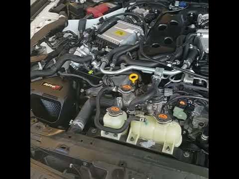 Q50 AMS Performance intakes sound. - YouTube