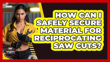 How Can I Safely Secure Material For Reciprocating Saw Cuts? - ToolBench Pros