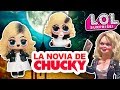 TIFFANY 🔪LA NOVIA de CHUCKY 🔪en Muñecas LOL Sorpresa y Lil Sister! - Transformaciones Fantásticas