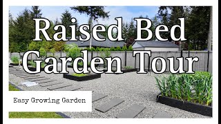 May Raised Bed Garden Tour | PNW Zone 8b