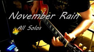 Gn'R - November Rain Solos Jam